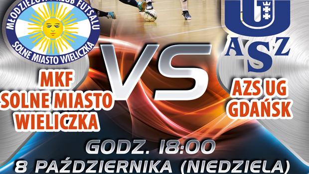 Futsal Ekstraklasa wraca do Wieliczki. Zapraszamy na mecz MKF Solne Miasto vs AZS UG Gdańsk